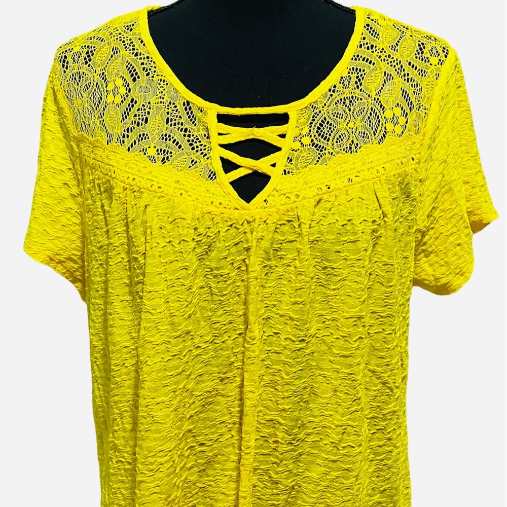 Rebecca Malone Yellow Top
